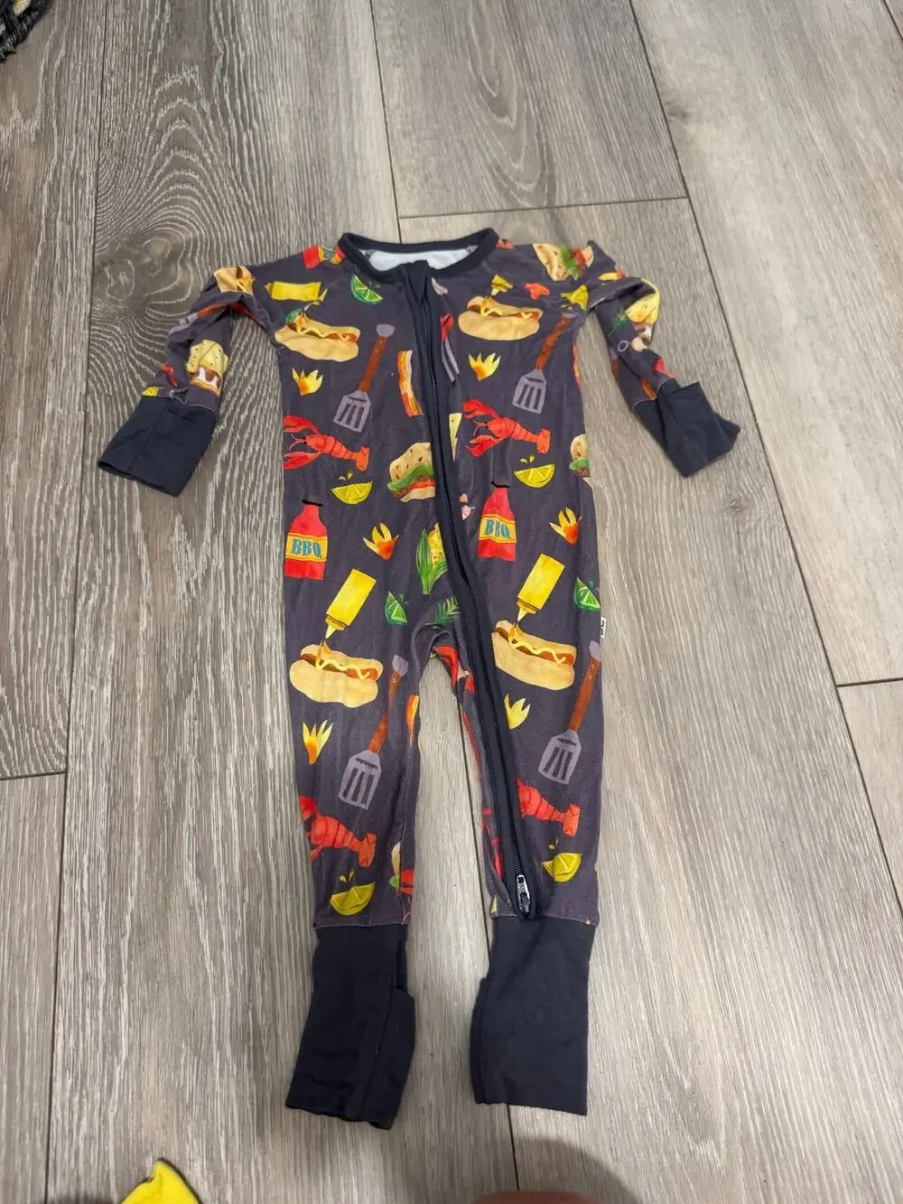 Little Sleepies summer BBQ pajamas 3-6 months